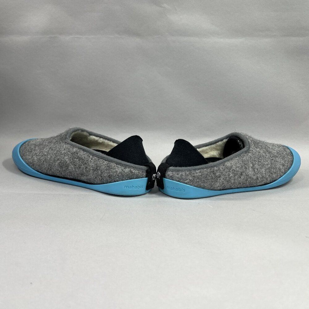 Mahabis Women's Size 6.5 Classic Gray Wool Slippers - Picture 6 of 16
